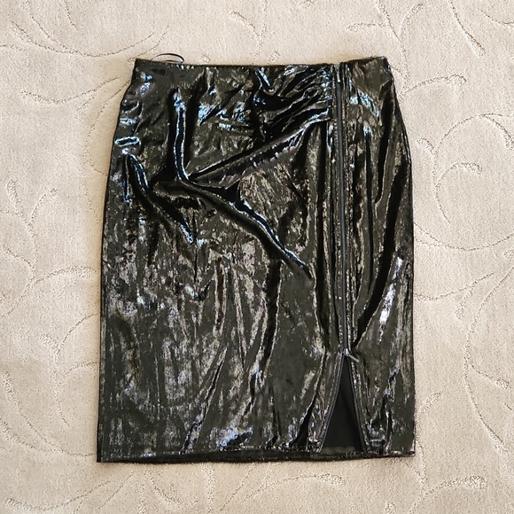 NWT REISS | Leena Velvet Midi Skirt - Picture 6 of 10